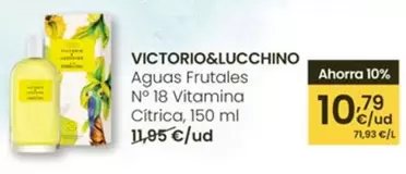 Victorio & Lucchino - Aguas Frutales N° 18 Vitamina Citrica
