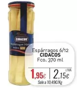 Cidacos - Espárragos 6/12