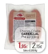 Carballal - Chorizo Criollo
