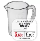Araven - Jarra Medidora De Un Litro