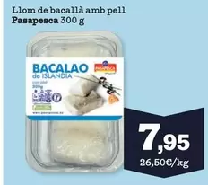 Pasapesca - Llom De Bacalla Amb Pell