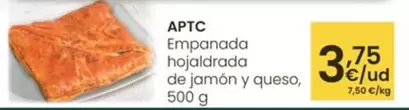 Aptc - Empanada Hojaldrada De Jamón Y Queso