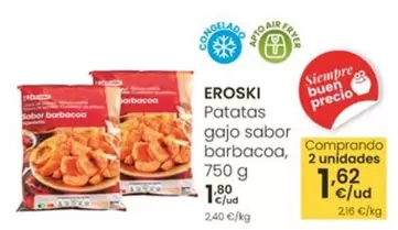 Eroski - Patatas Gajo Sabor Barbacoa