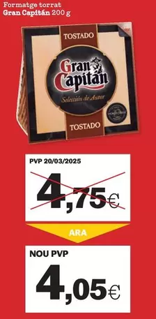 Gran Capitán - Formatge Torrat