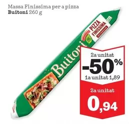 Buitoni - Massa Finissima Per A Pizza