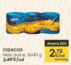 Cidacos - Maiz Dulce