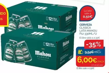 Mahou - Cerveza Clasica