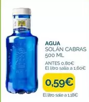 Solán de Cabras - Agua