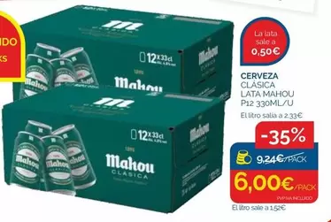 Mahou - Cerveza Clasica