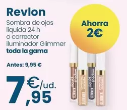 Revlon - Sombra De Ojos Liquida 24 H O Corrector Iluminador Glimmer Toda La Gama