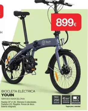 Youin - Bicicleta Eléctrica