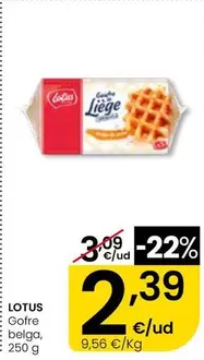 Lotus - Gofre Belga