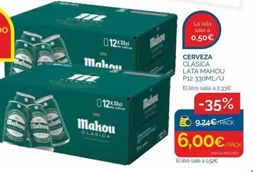 Mahou - Cerveza Clásica