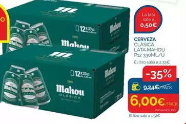 Mahou - Cerveza Clasica
