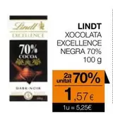 Excellence - Lindt Xocolata Negra 70%