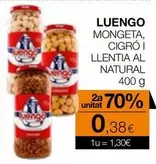 Luengo - Mongeta, Cigro I Llentia Al Natural