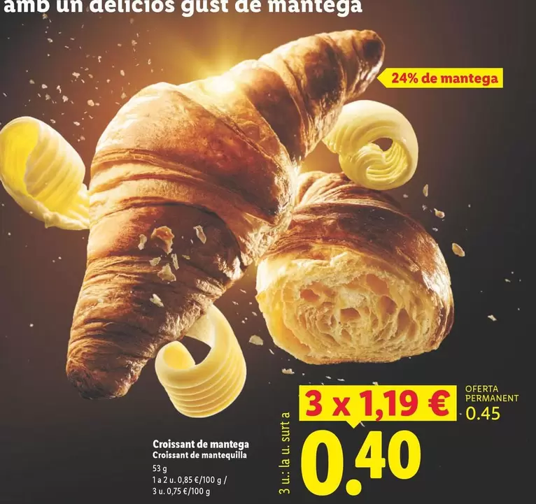 Croissant De Mantega