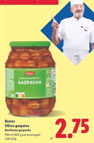 Baresa - Olives Gaspatxa 