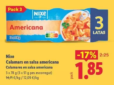 Nixe - Calamars En Salsa Americana