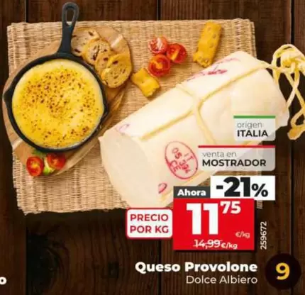 Dolce Albiero - Queso Provolone