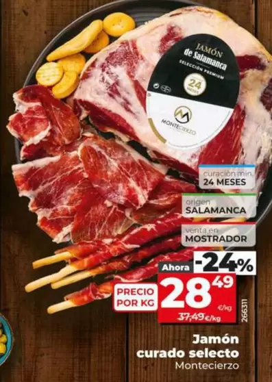 Montecierzo - Jamón Curado Selecto