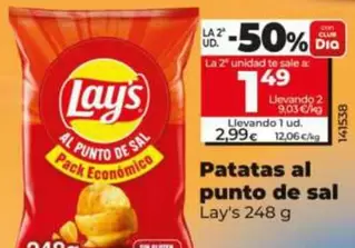 Lay's - Patatas Al Punto De Sal 