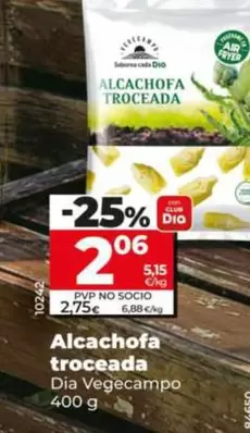 Dia Vegecampo - Alcachofa Troceada 