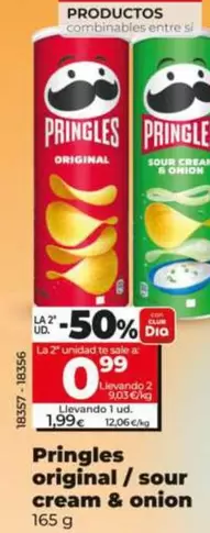 Pringles - Original/Sour Cream & Onion 