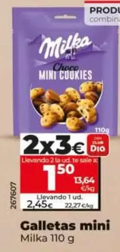 Milka - Galletas Mini 