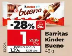 Barritas Kinder Bueno 
