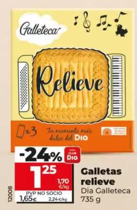 Dia Galleteca - Galletas Relieve 