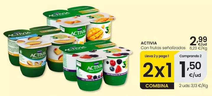 Activia - Con Frutas Senalizadas