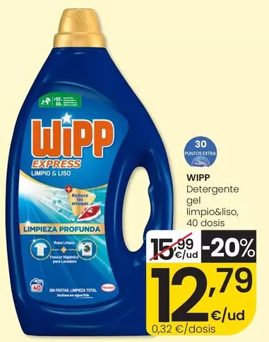 Wipp - Detergente Gel Limpio&Liso