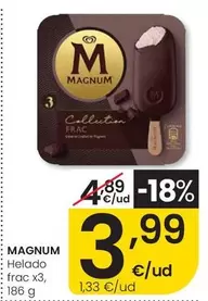 Magnum - Helado Frac X3