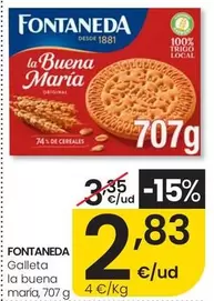 Fontaneda - Galleta La Buena Maria