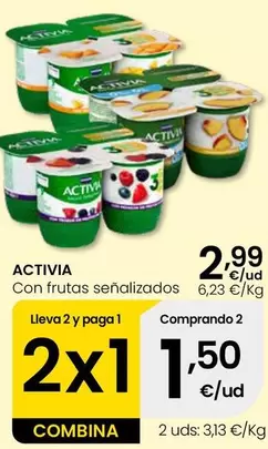 Activia - Con Frutas 