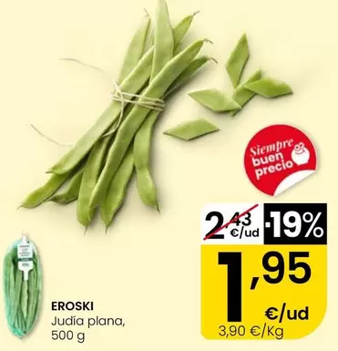 Eroski - Judía Plana