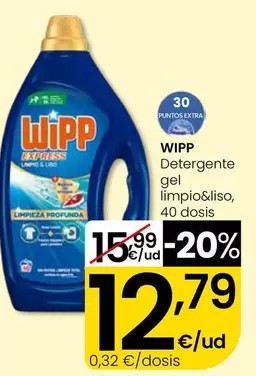Wipp - Detergente Gel Limpio&Liso