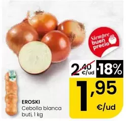 Eroski - Cebolla Blanca Buti