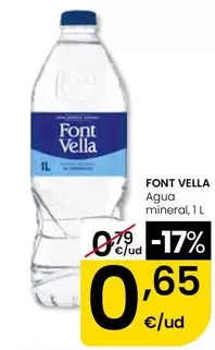 Font Vella - Agua Mineral