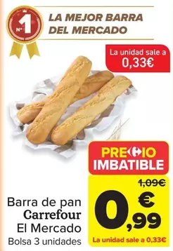 carrefour - Barra De Pan El Mercado