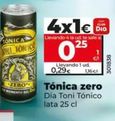 Dia - Tónica Zero Toni Tónico 