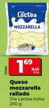 Dia Lactea - Queso Mozzarella Rallado