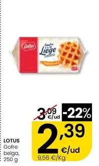 Lotus - Gofre Belga