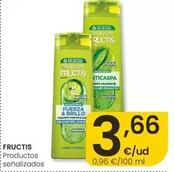 Fructis - Productos Señalizadas