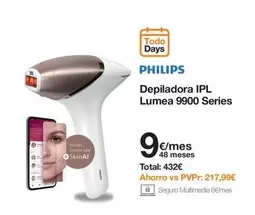 Philips - Depiladora Ipl Lumea 9900 Series