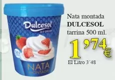 Dulcesol - Nata Montada