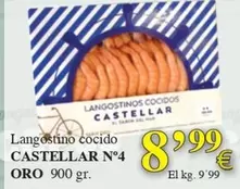 Castellar - Langostino Cocido Nº4 Oro