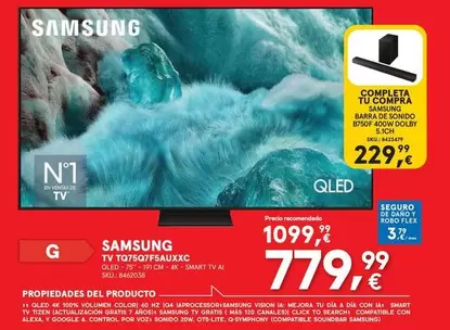 Samsung - TV TQ75Q7F5AUXXC
