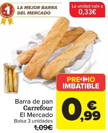 Carrefour El Mercado - Barra De Pan